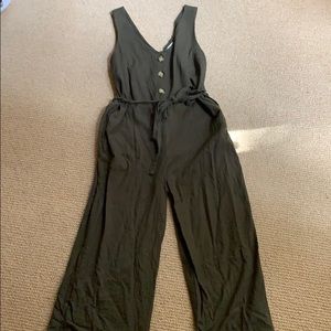 Wide leg jumpsuit
